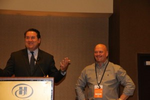 AZ Attorney General Mark Brnovich and ASBA CEO David Gergen at the Sleep and Wellness Conference 2017