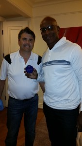 Dr Bradley Eli and Eric Dickerson