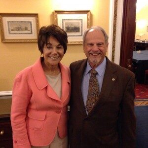 Congresswoman Anna G. Eshoo and Dr. Alpher