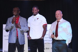 Roy Green, Cardinals RB and Rookie of the Year David Johnson, David Gergen