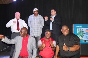 David Gerge, Seth Joyner, Mark Brnovich, Roy Green, Lieutenant Holmes and Derke Kennard