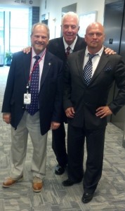 david gergen and congressman marty russo with dr alpher